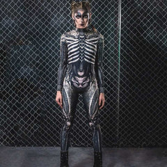 RobotPunk Skeleton jumpsuit
