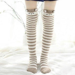 Sleepy Fox Thigh Highs