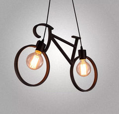 Bicycle Steampunk lamp