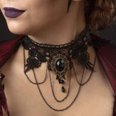 Gothic Steampunk choker necklace