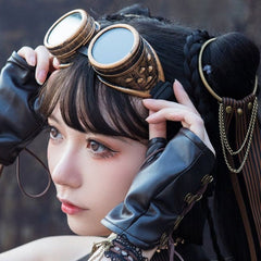 Steampunk costume goggles