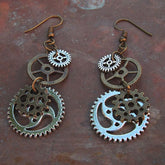 Industrial Steampunk earrings