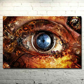 Steampunk eye wall art