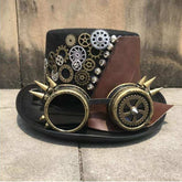 Steampunk gearing hat