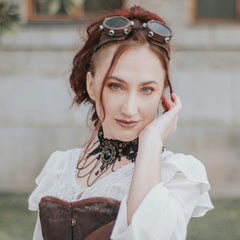 Gothic Steampunk choker necklace
