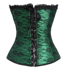 Zigzag Steampunk corset