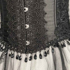 Lace Steampunk corset