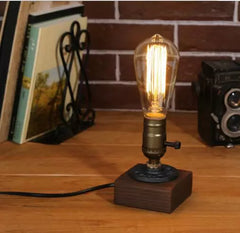 Post-Industrial Steampunk lamp
