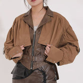 Steampunk Leather Jacket