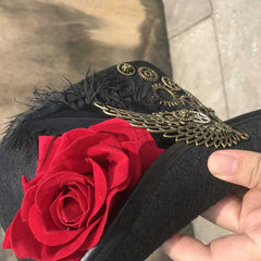 Steampunk Lovelace hat