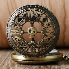 Gambler Steampunk pocket watch