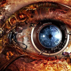 Steampunk eye wall art