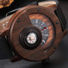 Steampunk semicircle watch