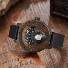 Steampunk semicircle watch