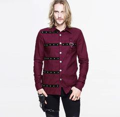 Steampunk shirt mens