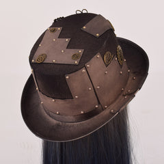 Steampunk-themed top hat