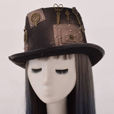 Steampunk-themed top hat