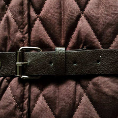 Elegant brown steampunk vest