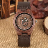 Steampunk walnut watch