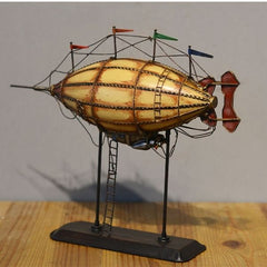 Steampunk balloon aircraft