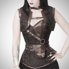 Middle Ages Steampunk corset