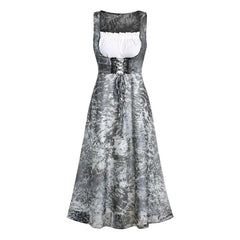 Plus size steampunk dress