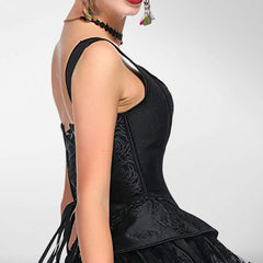 Black Victorian Steampunk corset