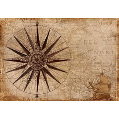 Steampunk compass wall art