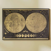 Steampunk moon poster