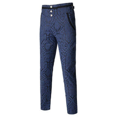 Blue Steampunk pants
