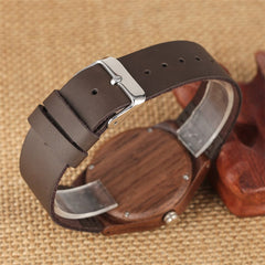 Steampunk walnut watch