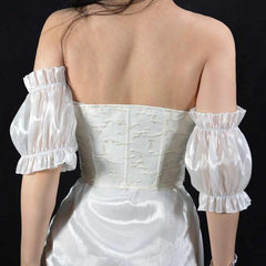 Silk Steampunk corset