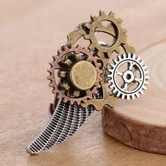 Steampunk wing ring
