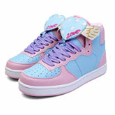 Winged Heart Hi Top Sneakers