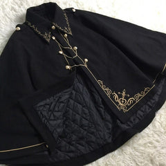 Steampunk woolen cloak