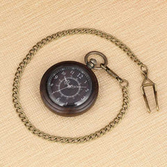 Wodden Steampunk pocket watch