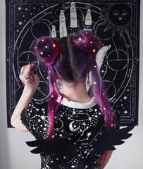 Goth 'Angel of Death' Goth Grunge Faux Leather Angel Wing Harness