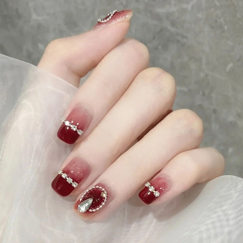 3D Pretty Princess Press On Nails