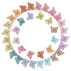 90s Princess Butterfly Clips (50 pieces)