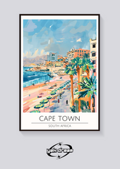 Cape Town Beach Poster