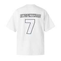 Embroidered Y2K "Spiky" Soccer Jersey