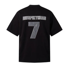 Embroidered Y2K "Spiky" Soccer Jersey