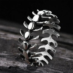 Vertebrae Band Ring