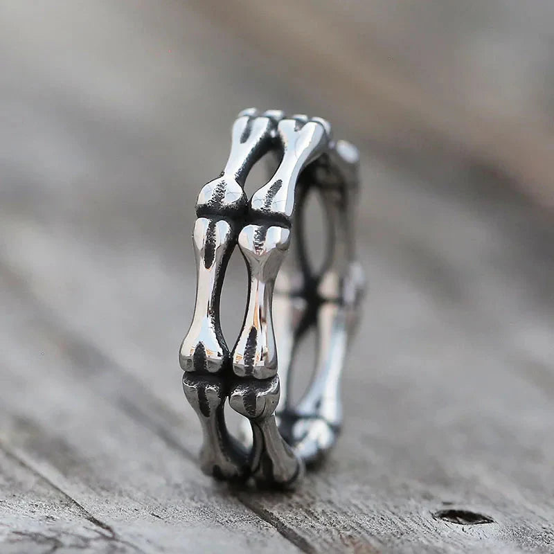 Vertebrae Band Ring