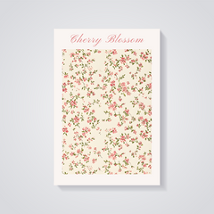 Floral Cherry Blossom Poster