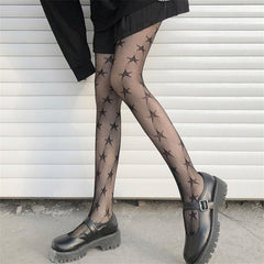 Black Star Stockings