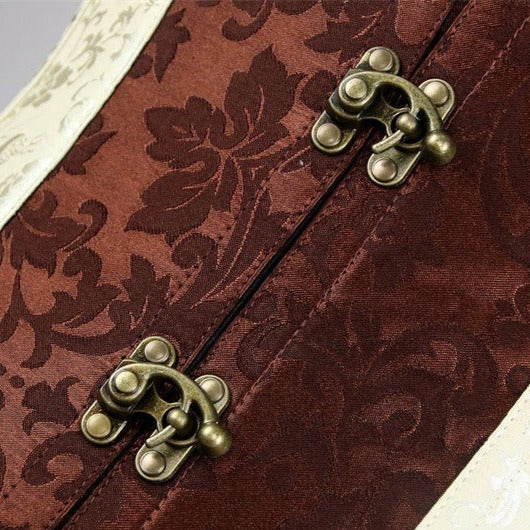 Steampunk underbust corset