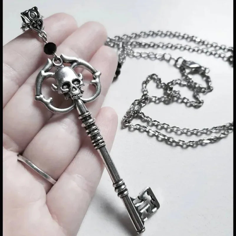 Skeleton Key Pendant Necklace