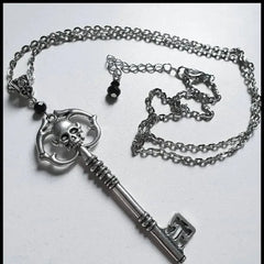 Skeleton Key Pendant Necklace