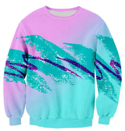 90s Abstract Crewneck